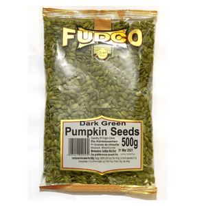 Shop Fudco Seeds Pumpkin Dark Green - 500g at Grocerywala