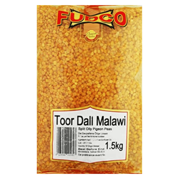 Shop Fudco Toor Dal Malawi (Oily) - 1.5kg at Grocerywala
