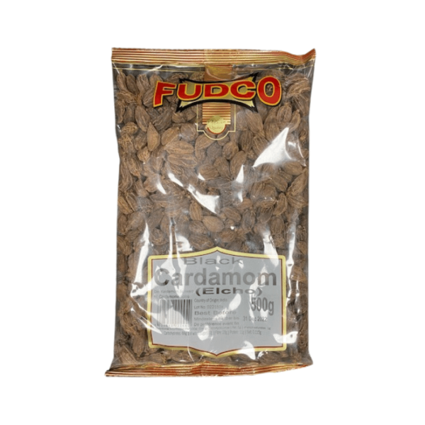 Shop Fudco Cardamom Black (Elaichi) - 500g at Grocerywala