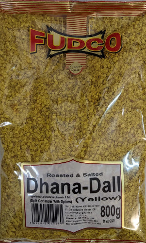 Shop Fudco Dhana Dall Roasted Yellow - 800g at Grocerywala