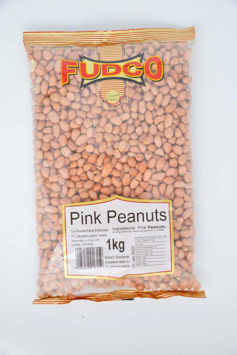 Shop Fudco Peanuts Pink - 1kg at Grocerywala