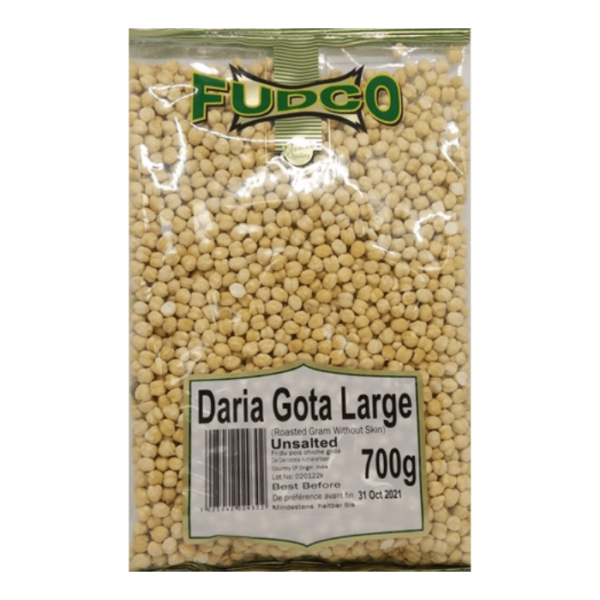 Shop Fudco Daria Gota Large Unsalted (Chana) - 700g at Grocerywala