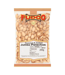 Shop Fudco Pistachio Roasted/Salt Jumbo - 200g at Grocerywala