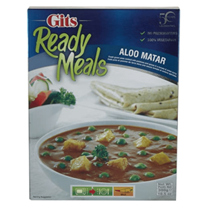 Shop Gits Aloo Matar (Ready to Eat) - 300g at Grocerywala
