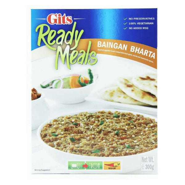 Shop Gits Baingan Bharta (Ready to Eat) - 300g at Grocerywala