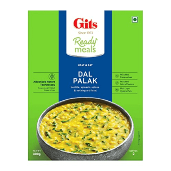 Shop Gits Dal Palak (Ready to Eat) - 300g at Grocerywala