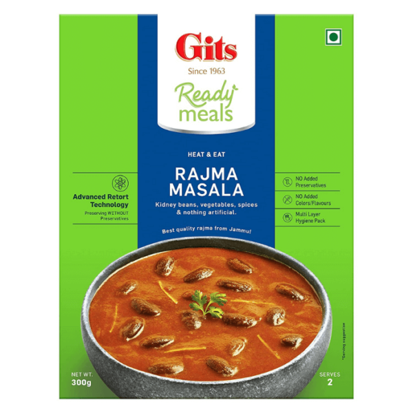 Shop Gits Rajma Masala (Ready to Eat) - 300g at Grocerywala
