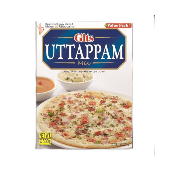 Shop Gits Uttapam Mix (ready to cook savoury rice pan cake dry mix) - 200g at Grocerywala