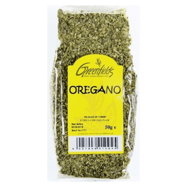 Shop Greenfields Oregano 50G at Grocerywala