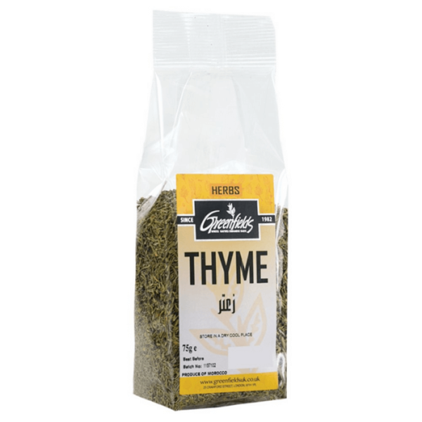 Shop Greenfields Thyme 75G at Grocerywala