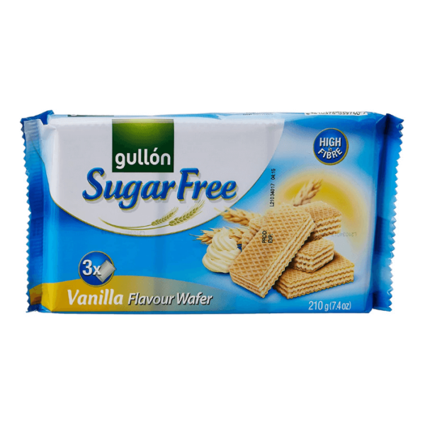 Shop Gullon Waffers Vanilla S Free 210G at Grocerywala