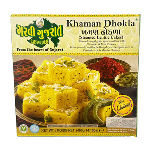 Shop Garvi Gujarat Khaman Dhokla Frozen - 400g at Grocerywala