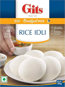 Shop Gits Rice Idli Mix (ready to cook savoury rice cake dry mix) 200g at Grocerywala