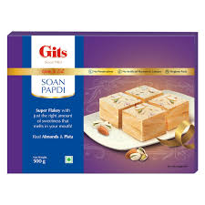 Shop Gits Soan Papdi 500g at Grocerywala