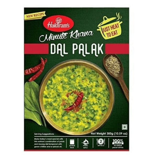 Shop Haldiram Dal Palak (Ready to Eat) - 300g at Grocerywala