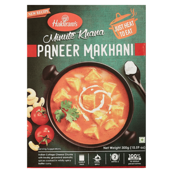 Shop Haldiram Paneer Makhani (Ready to Eat) - 300g at Grocerywala