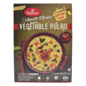 Shop Haldiram Vegetable Pulao (Ready to Eat) - 300g at Grocerywala