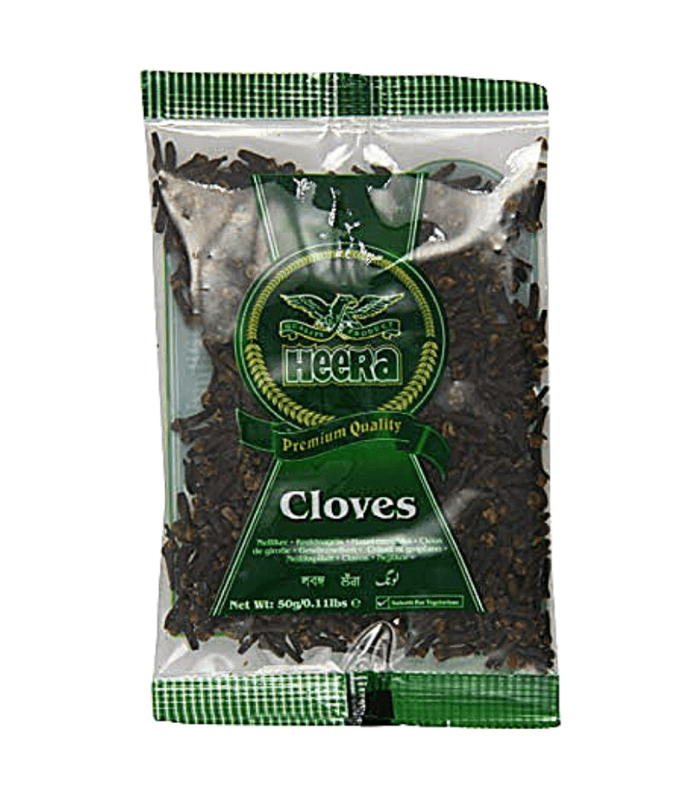 Shop Heera Cloves Whole (Laung) - 50g at Grocerywala
