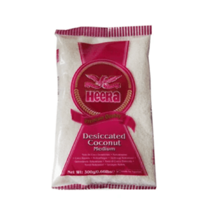 Shop Heera Desiccated Coconut Medium - 300g at Grocerywala