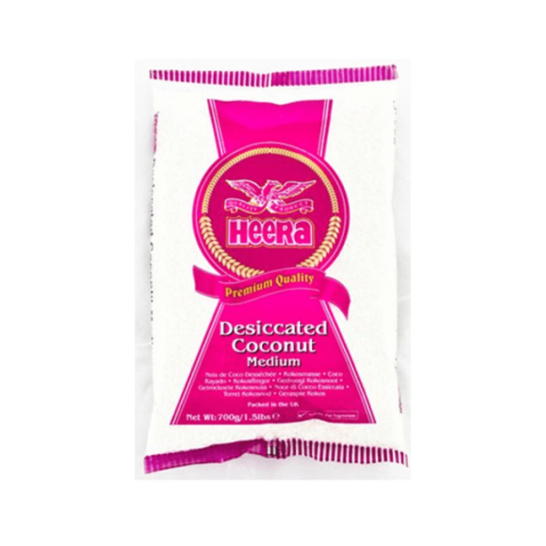 Shop Heera Desiccated Coconut Fine - 700g at Grocerywala