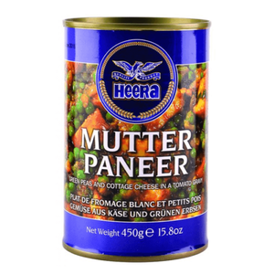 Shop Heera Mutter Paneer Tin 450G at Grocerywala
