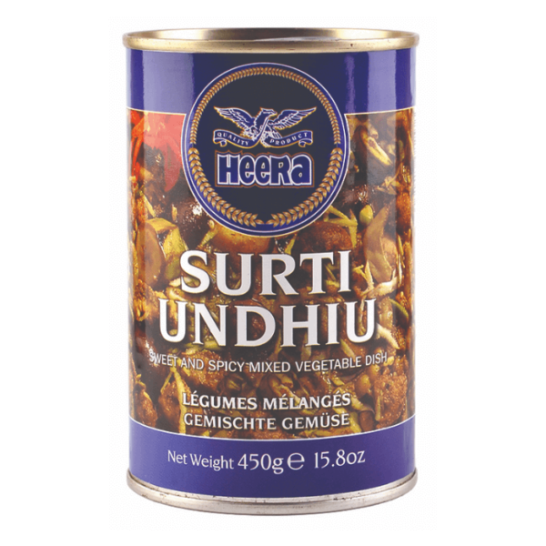 Shop Heera Surti Undhiu Tin 450G at Grocerywala