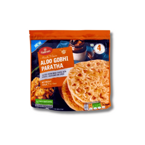 Shop Haldiram Aloo Gobi Paratha Frozen (4pcs) - 400g at Grocerywala