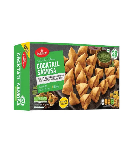 Shop Haldiram Cocktail Samosa 28's at Grocerywala