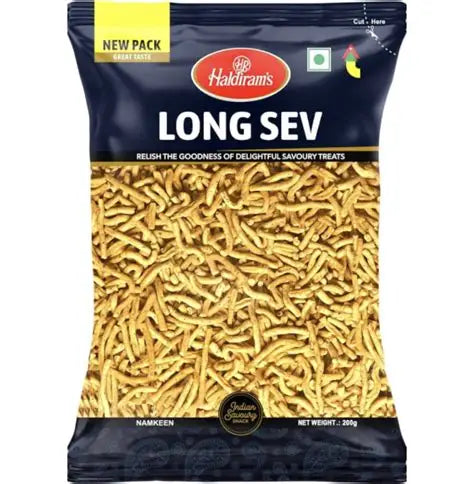 Shop Haldiram Long Sev - 200g at Grocerywala 