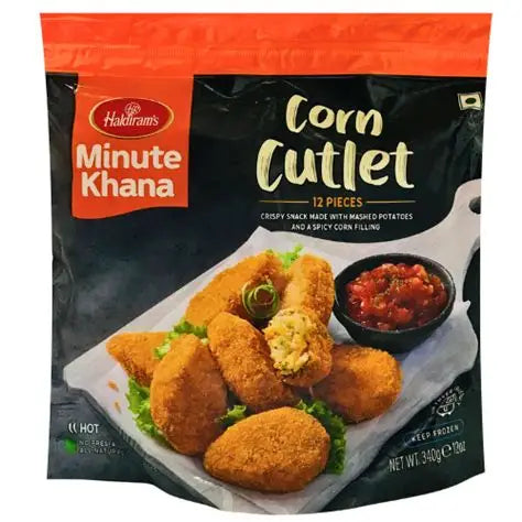 Shop Haldiram’s Corn Cutlets - 340g at Grocerywala