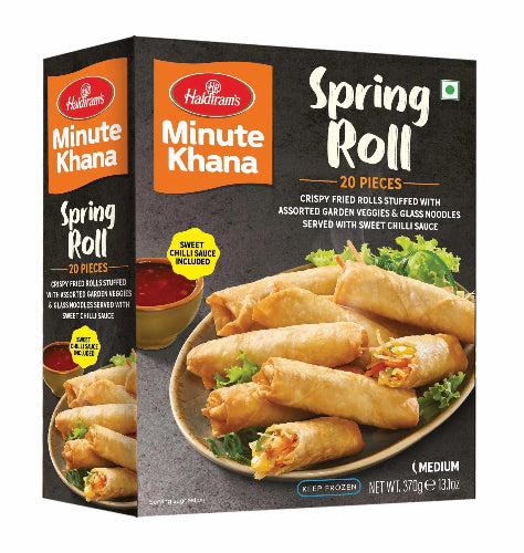 Shop Haldiram’s Spring Rolls 20's - 370g at Grocerywala