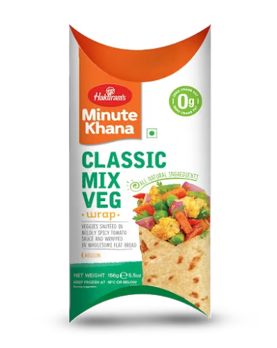 Shop Haldiram's Mixed Veg Wrap 156g at Grocerywala