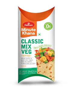 Shop Haldiram's Mixed Veg Wrap 156g at Grocerywala