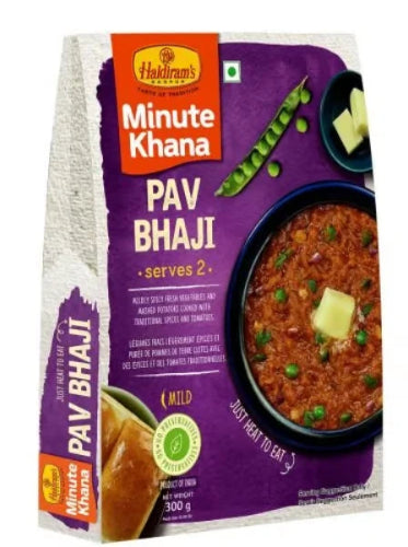 Shop Haldirams Pav Bhaji (Ready Meal) 300g at Grocerywala