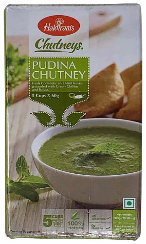 Shop Haldiram Pudina Chutney 5cups 60g at Grocerywala