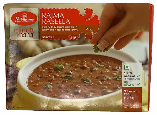 Shop Haldirams Rajma Raseela Frozen - 283g at Grocerywala