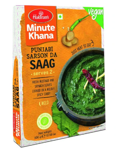 Shop Haldirams Sarson Da Saag Ready Meal 300g at Grocerywala