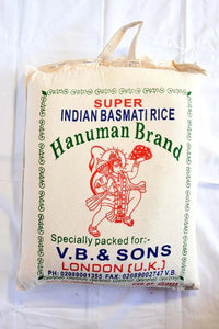 Hanuman basmati rice 5kg long grain rice pack