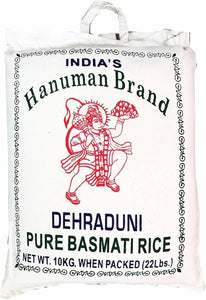 Shop Hanuman Basmati Rice 10kg at Grocerywala