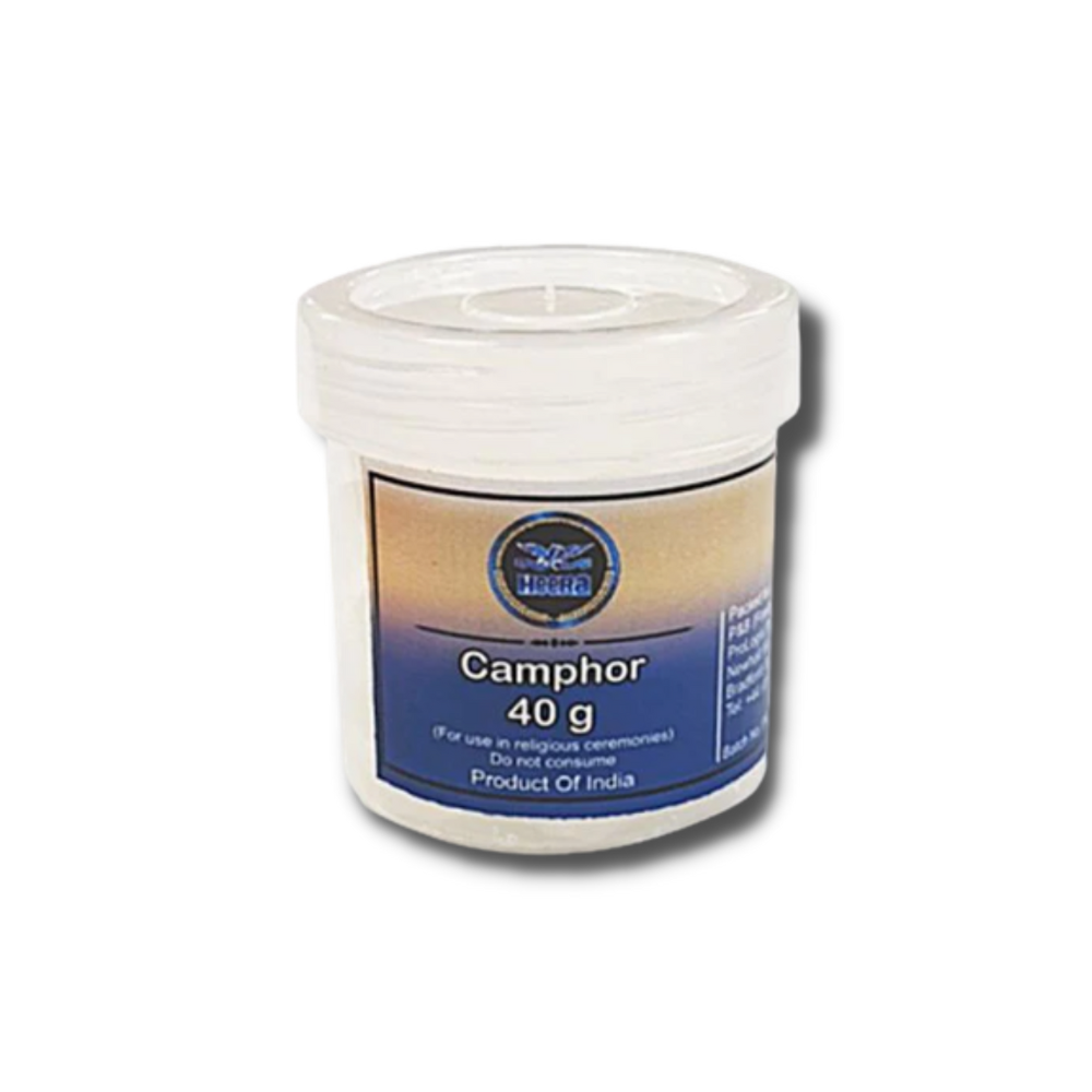 Shop Heera Camphor 40g (Kapoor) (2 for £5.99) at Grocerywala