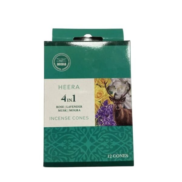 Shop Heera Incense Cones 4 in 1 at Grocerywala