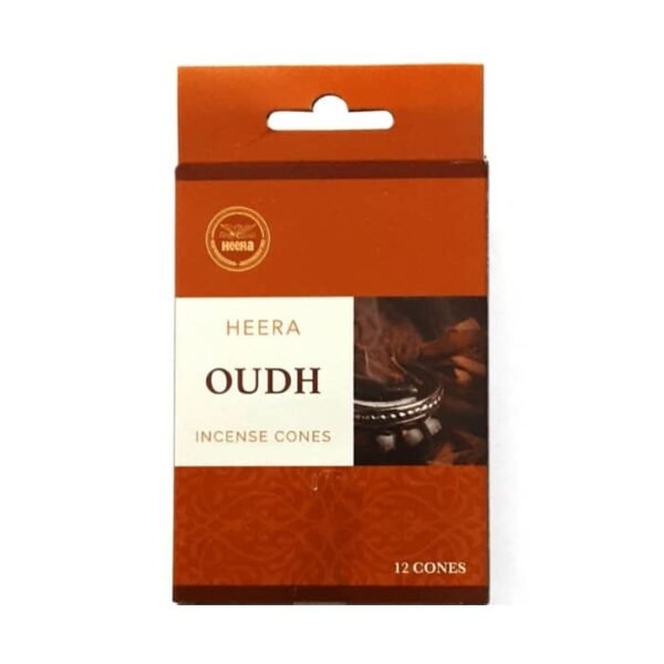 Shop Heera Incense Cones Oudh (2 fo £2) at Grocerywala