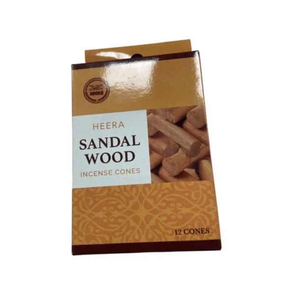 Shop Heera Incense Cones Sandal Wood (2 fo £2) at Grocerywala