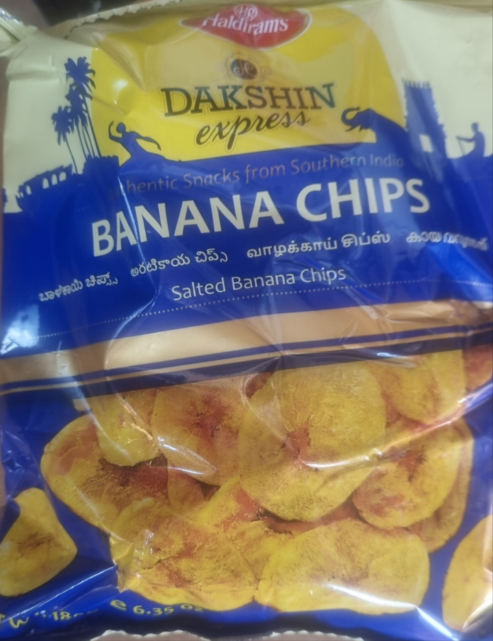 Haldiram Salted Banana Chips - 180g