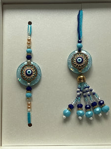 Bhaiya-Bhabhi Feng Shui Rakhi Set