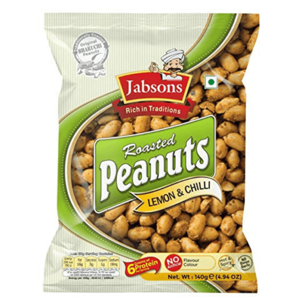 Shop Jabsons Peanuts Lemon Chilli - 140g at Grocerywala