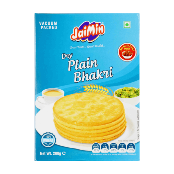 Shop Jaimin Bhakri Plain - 250g at Grocerywala