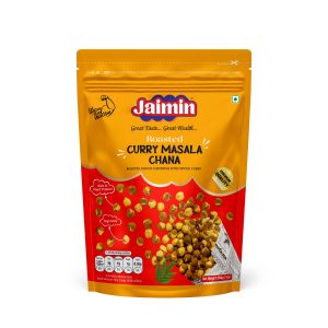 Shop Jaimin Roasted Curry Masala Chana - 200g at Grocerywala