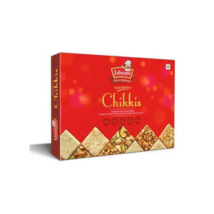 Jabsons assorted chikkis mixed jaggery sweets 400g