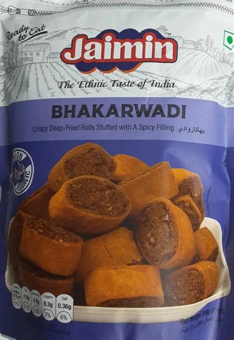 Shop Jaimin Bhakarwadi No Onion No Garlic 200g at Grocerywala